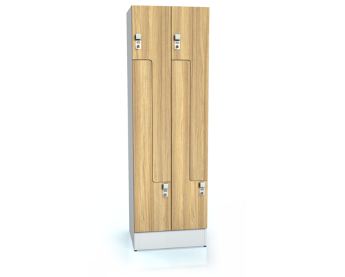 Premium lockers Z-shaped doors ALFORT DD 1920 x 600 x 520